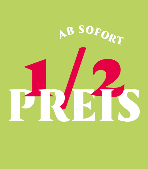 1/2 Preis