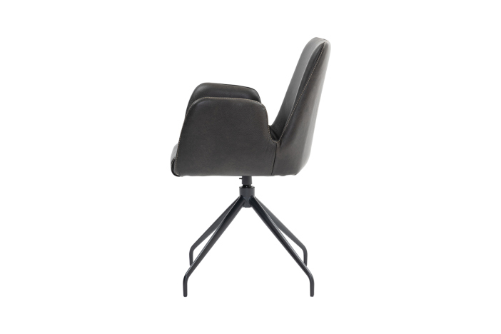 Stuhl Silvio, Bezug: anthrazi, B: 58 T: 5, CASA Möbel